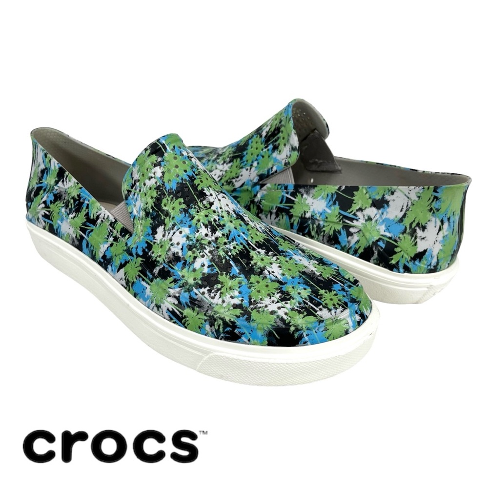 Crocs | Men 6 | CitiLane Roka Tropical Slip-On Loafer Shoe 204527‎